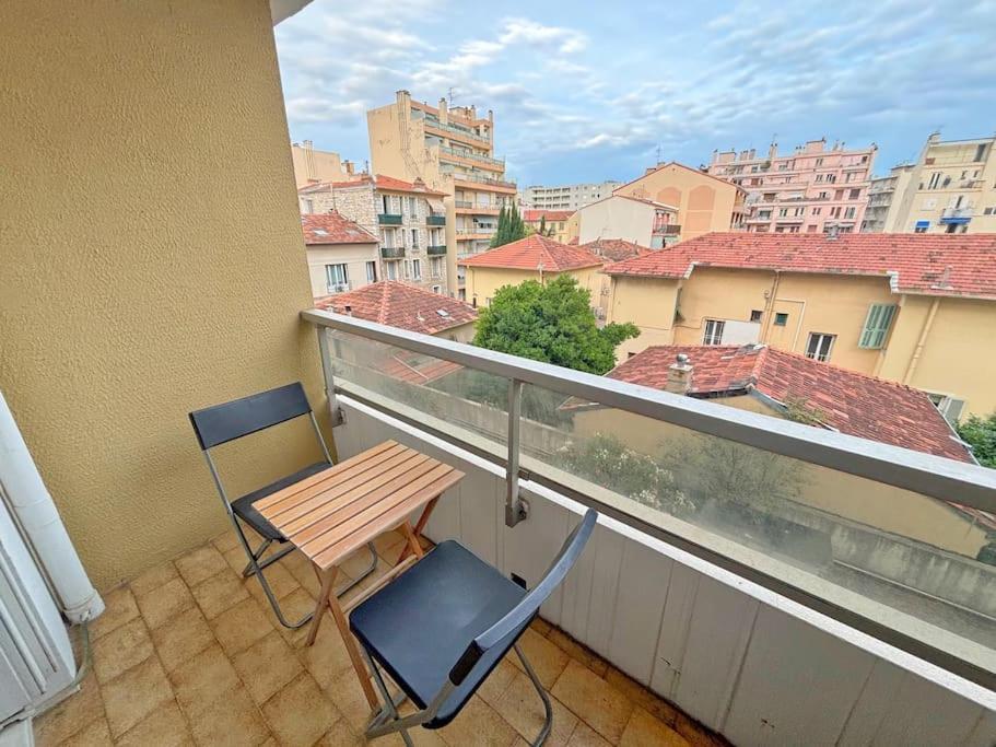 Appartement 2P Terrasse - Clim Ницца Экстерьер фото