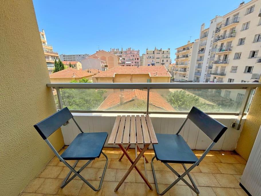 Appartement 2P Terrasse - Clim Ницца Экстерьер фото