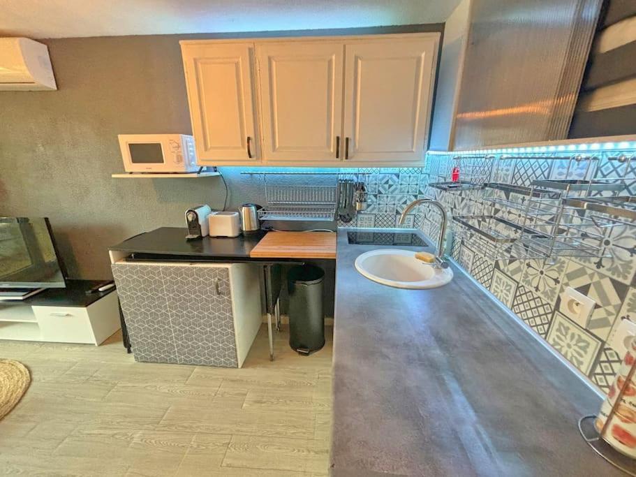 Appartement 2P Terrasse - Clim Ницца Экстерьер фото